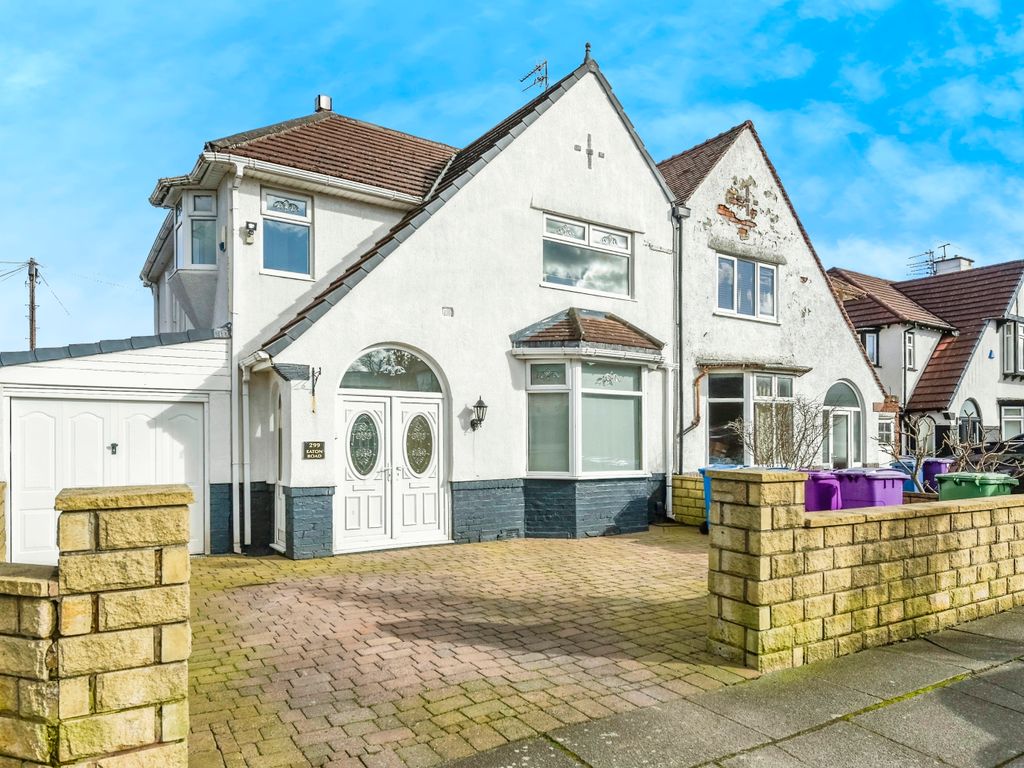 3 bed semidetached house for sale in Eaton Road, West Derby, Liverpool