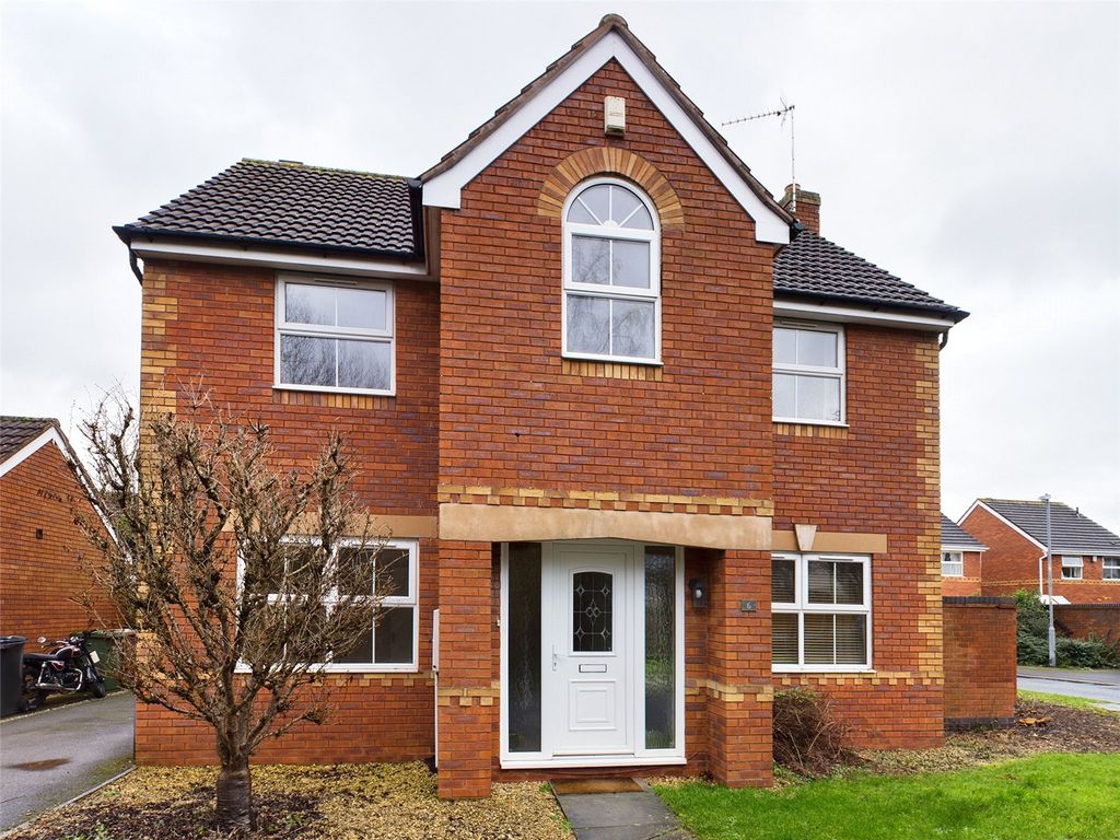 4 bed detached house for sale in Huxtable Rise, Worcester, Worcestershire WR4 Zoopla
