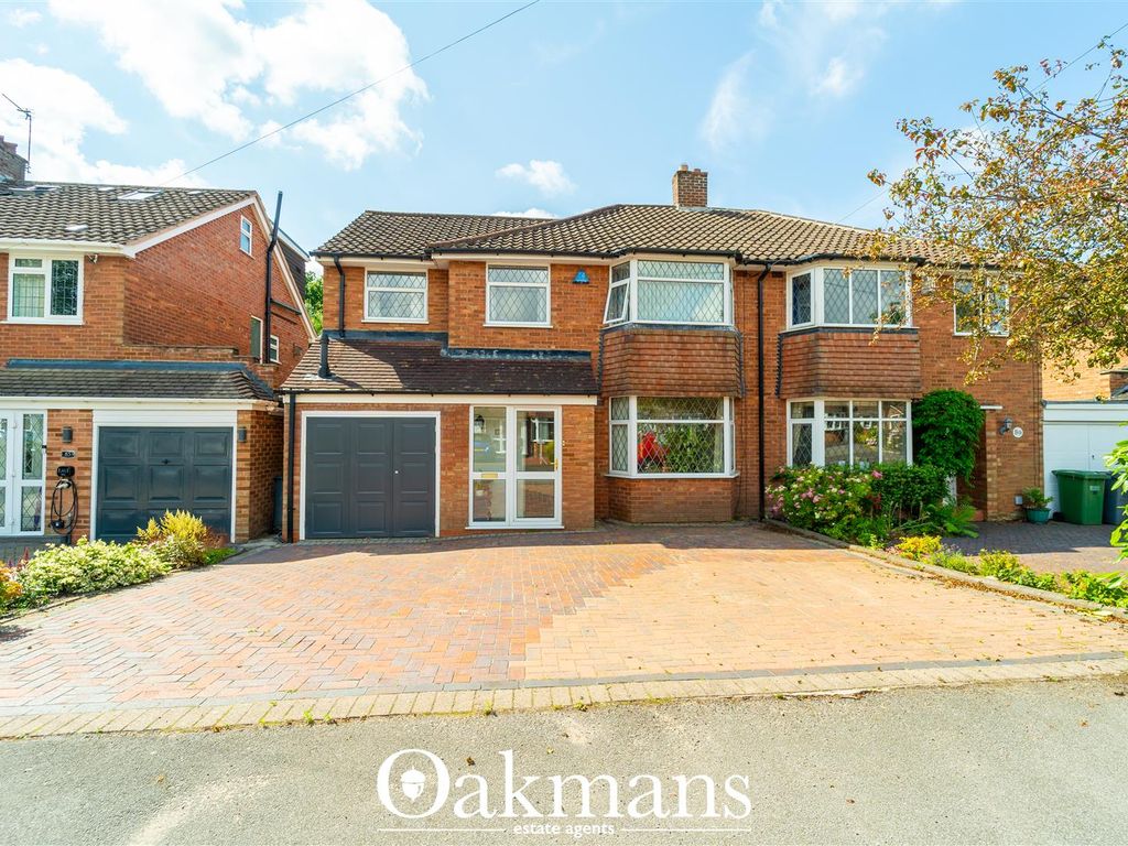 4 bed semidetached house for sale in Henley Crescent, Solihull B91, £