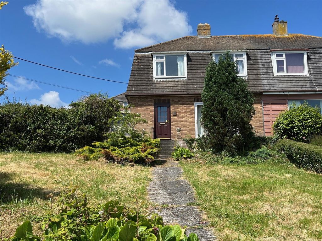 3 bed semidetached house for sale in Park Road, Fowey PL23, £250,000