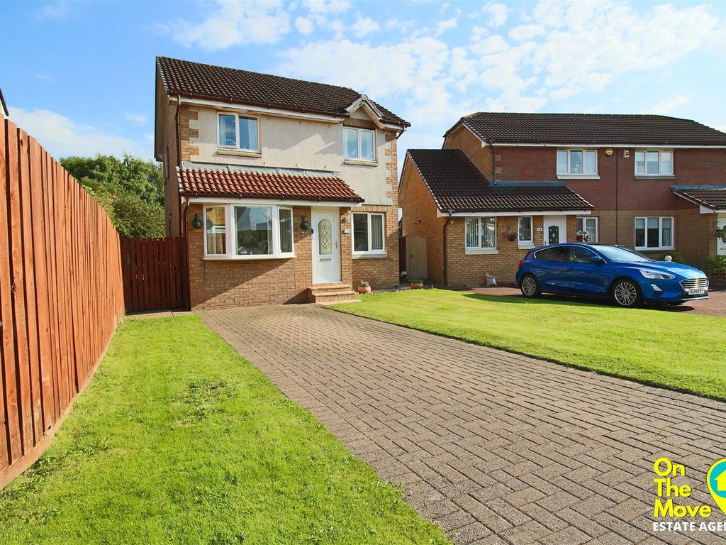 3 bed detached house for sale in Drummore Avenue, Coatbridge ML5, £