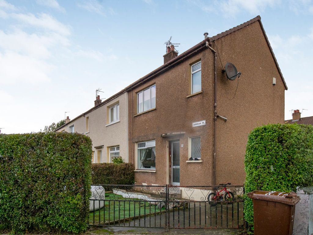 3 bed end terrace house for sale in Wirran Place, Glasgow G13, £123,000