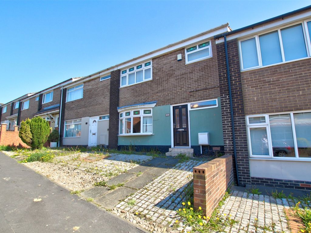 2 bed terraced house for sale in Auckland Terrace, Shildon, County