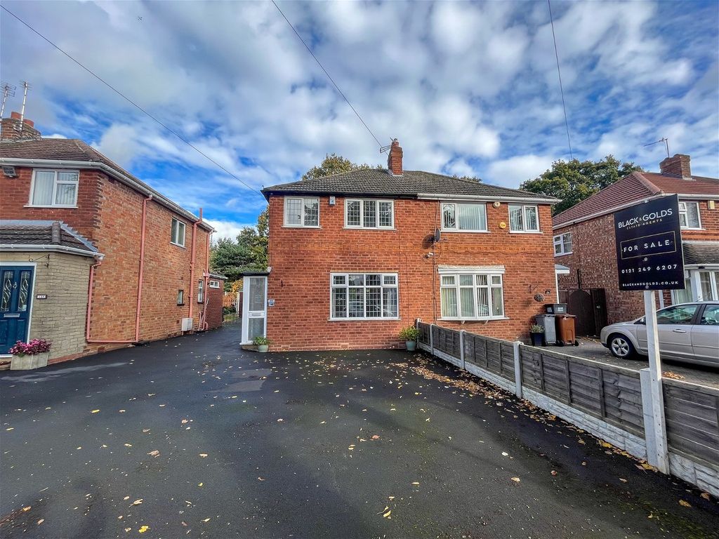 2 bed semi-detached house for sale in Hurdis Road, Shirley, Solihull ...