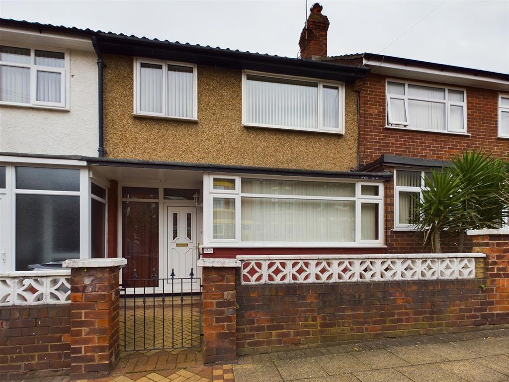 3 bed terraced house for sale in Waterloo Road, New Brighton, Wallasey