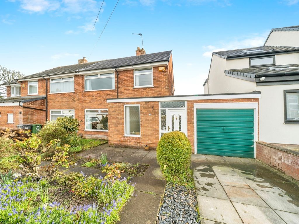 3 bed semidetached house for sale in Mount Drive, Bebington, Wirral