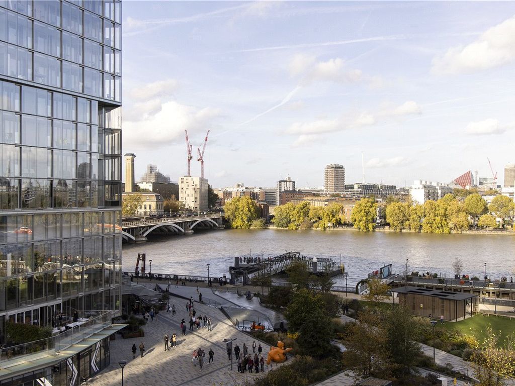 3 bed flat to rent in Battersea Power Station, London SW11, £13,867 pcm