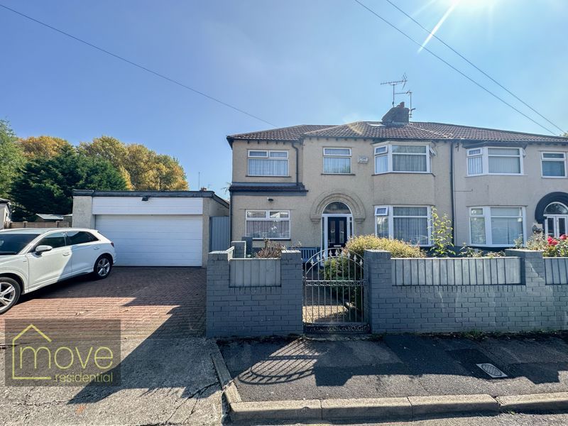 4 bed semidetached house for sale in Shirley Road, Allerton, Liverpool