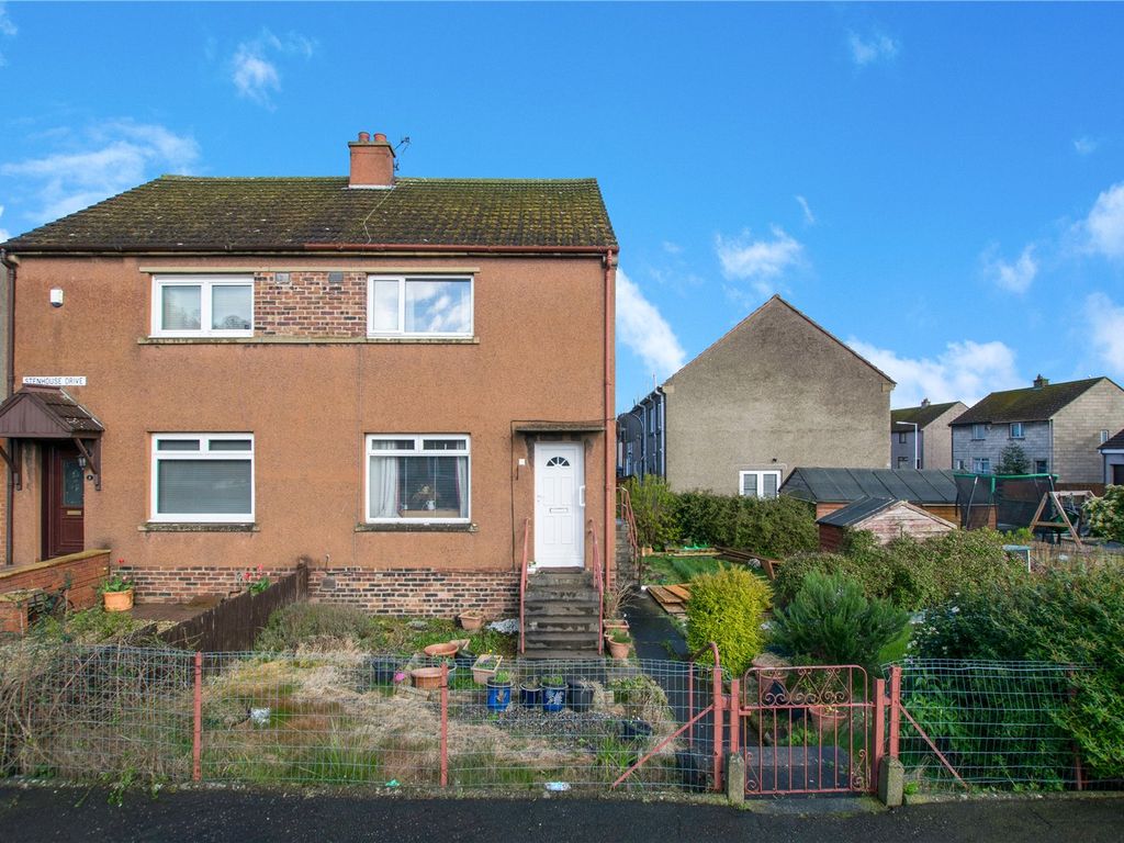 2 bed semidetached house for sale in Stenhouse Drive, Burntisland KY3