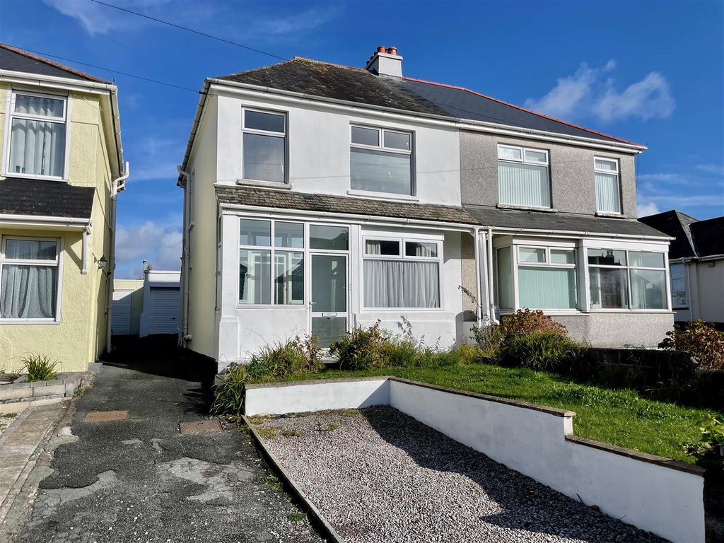 3 bed semidetached house for sale in Church Road, Plymstock, Plymouth