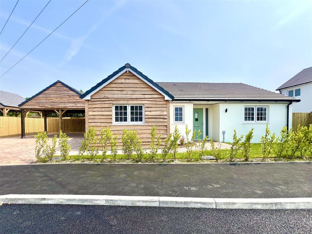 New home, 3 bed detached bungalow for sale in Treffry Gardens, Bugle