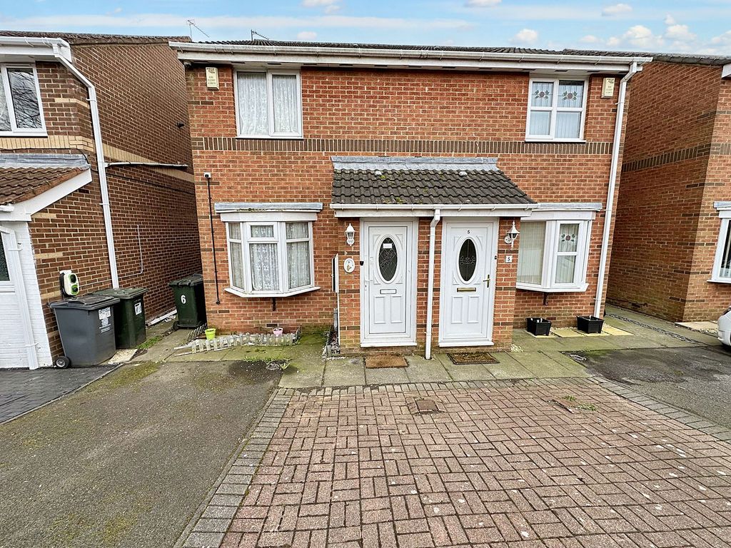 2 bed semidetached house for sale in Close, Wallsend NE28, £