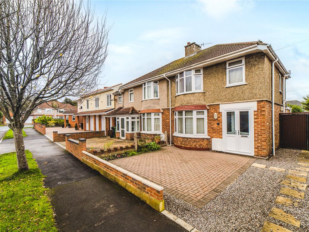 3 bed semidetached house for sale in Bibury Road, Old Walcot, Swindon