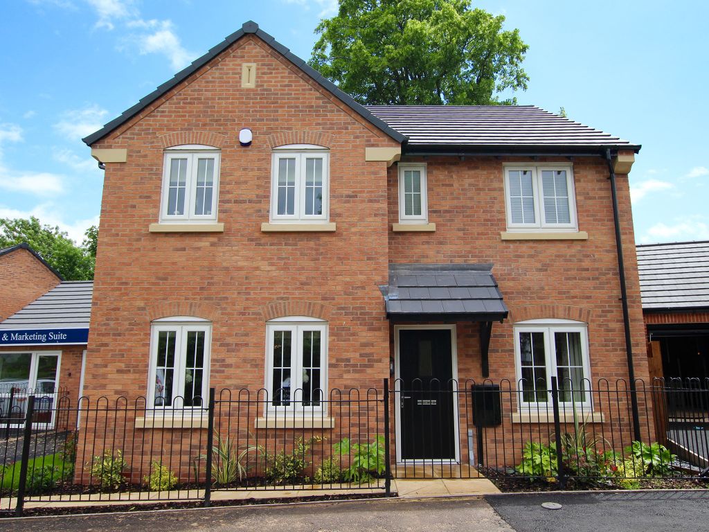 New home, 4 bed detached house for sale in "The Mayfair" at Bowes Road