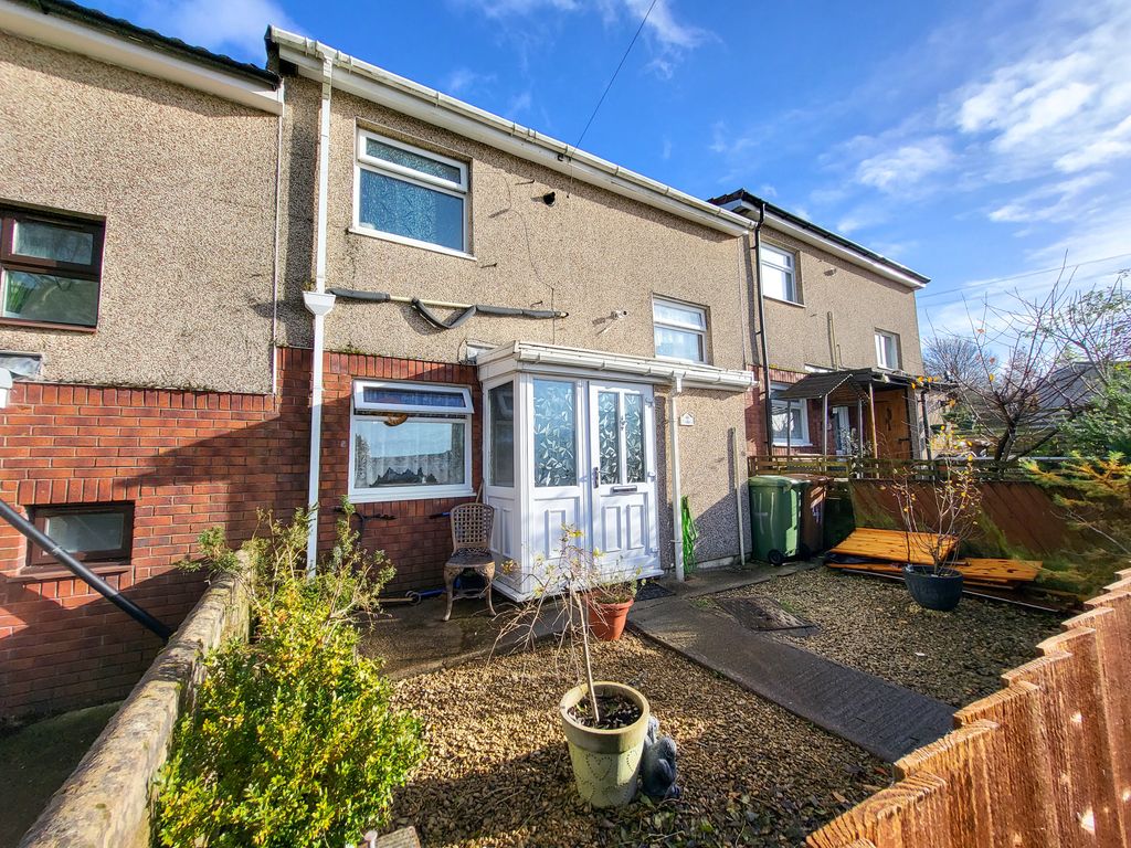 2 bed terraced house for sale in Longfellow Gardens, Machen, Caerphilly