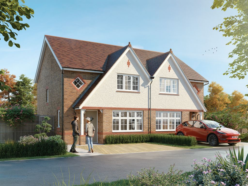 New home, 3 bed semidetached house for sale in "Letchworth" at Station