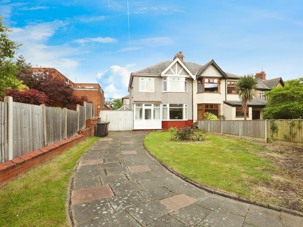 3 bed semidetached house for sale in Coronation Drive, Crosby, Liverpool, Merseyside L23, £