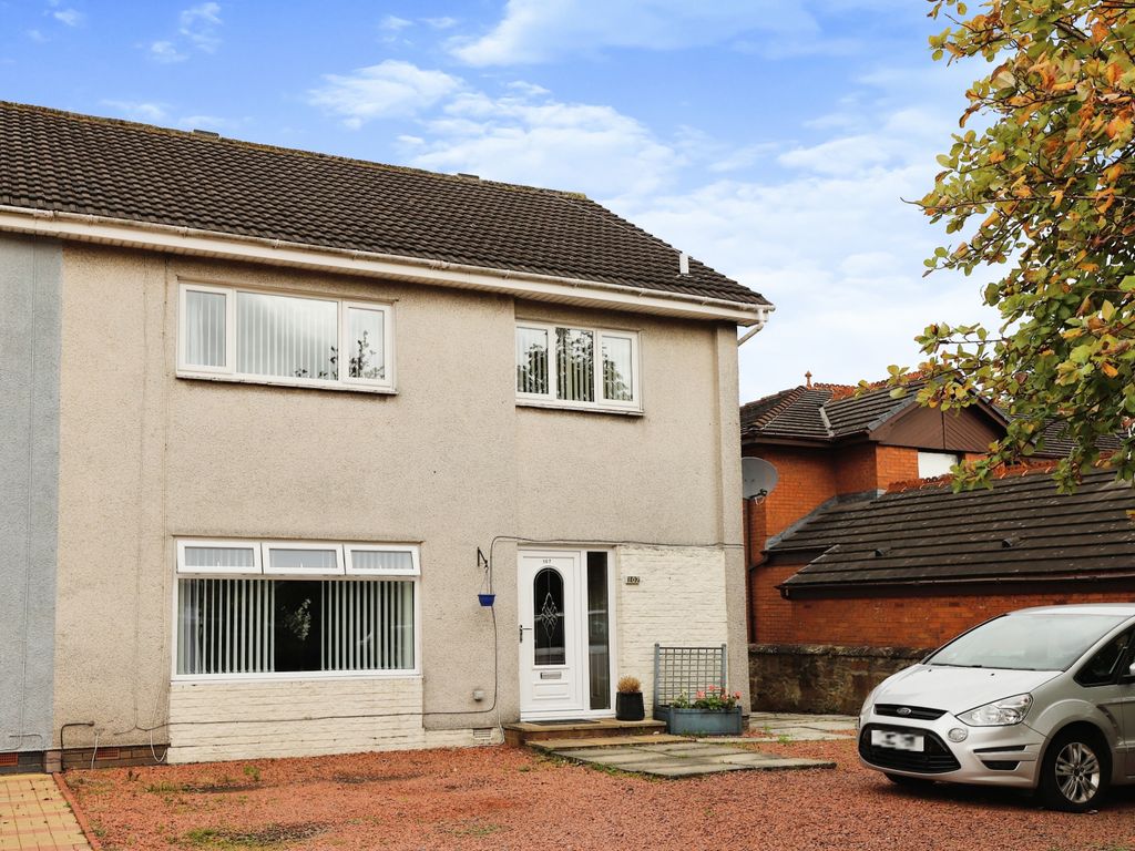 3 bed semidetached house for sale in Kirk Road, Wishaw ML2, £165,000
