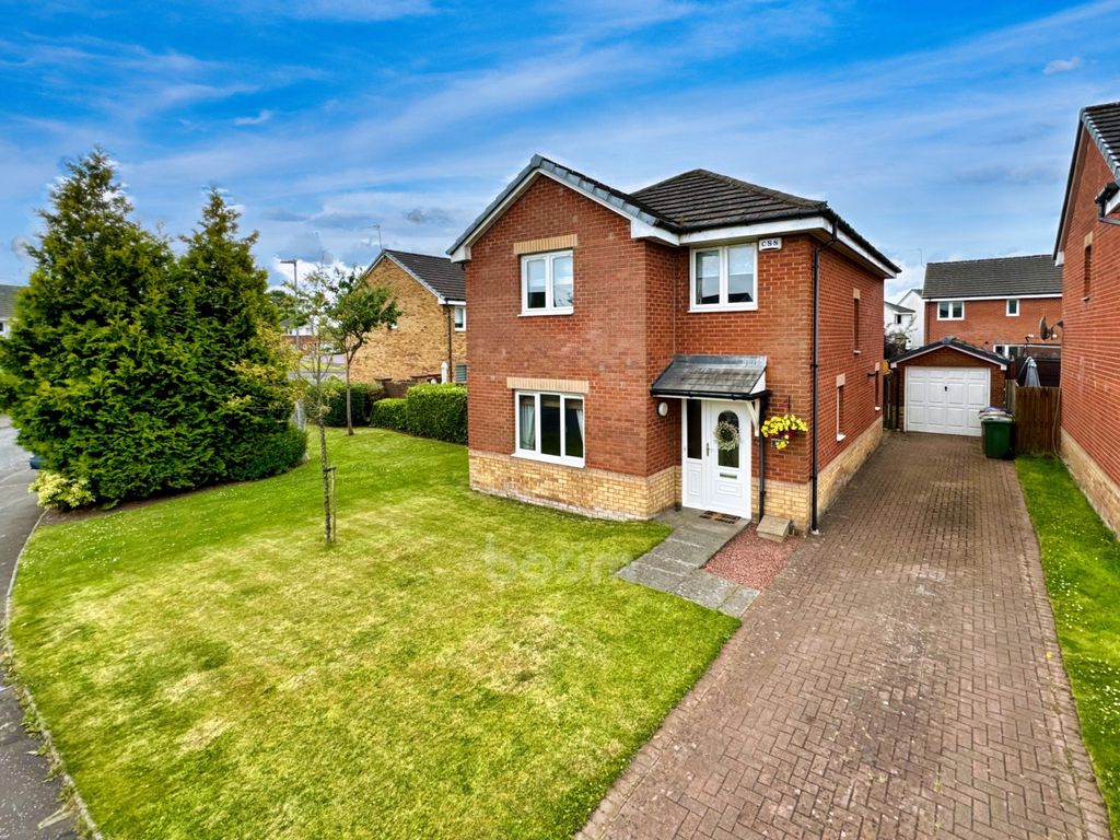 4 bed detached house for sale in Osprey Crescent, Paisley PA3, £270,000