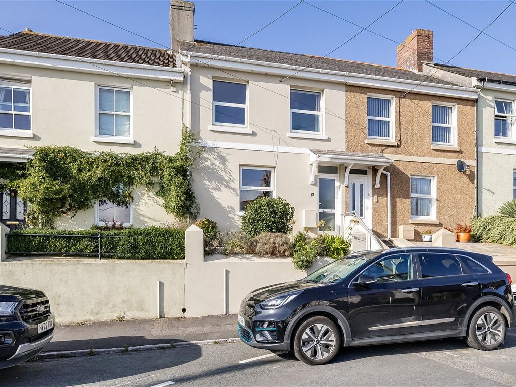 3 bed terraced house for sale in Thornville Terrace, Oreston, Plymouth