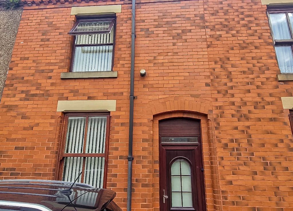 2 bed terraced house for sale in Mill Lane, Leigh, Wigan WN7, £99,950