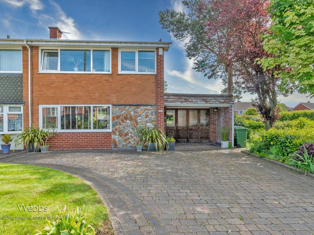 3 bed semidetached house for sale in Quinton Avenue, Great Wyrley