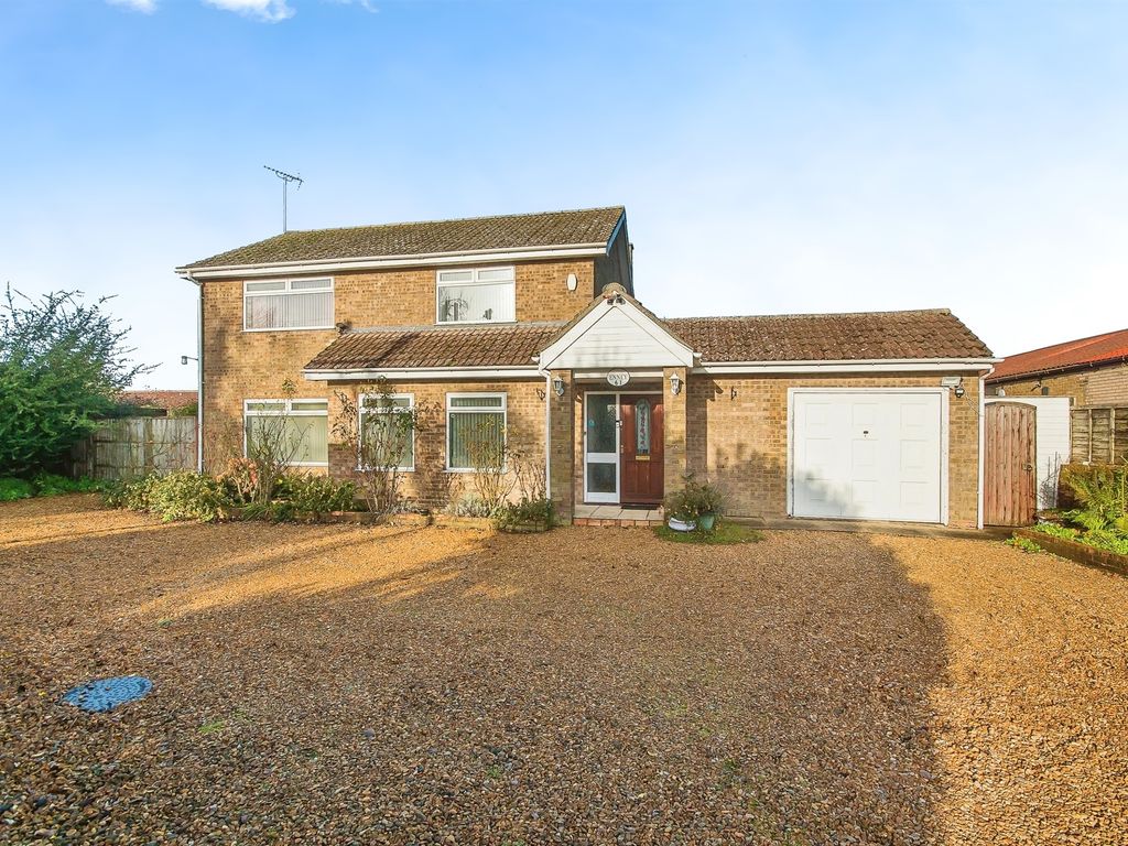 4 bed detached house for sale in Main Road, Parson Drove, Wisbech PE13