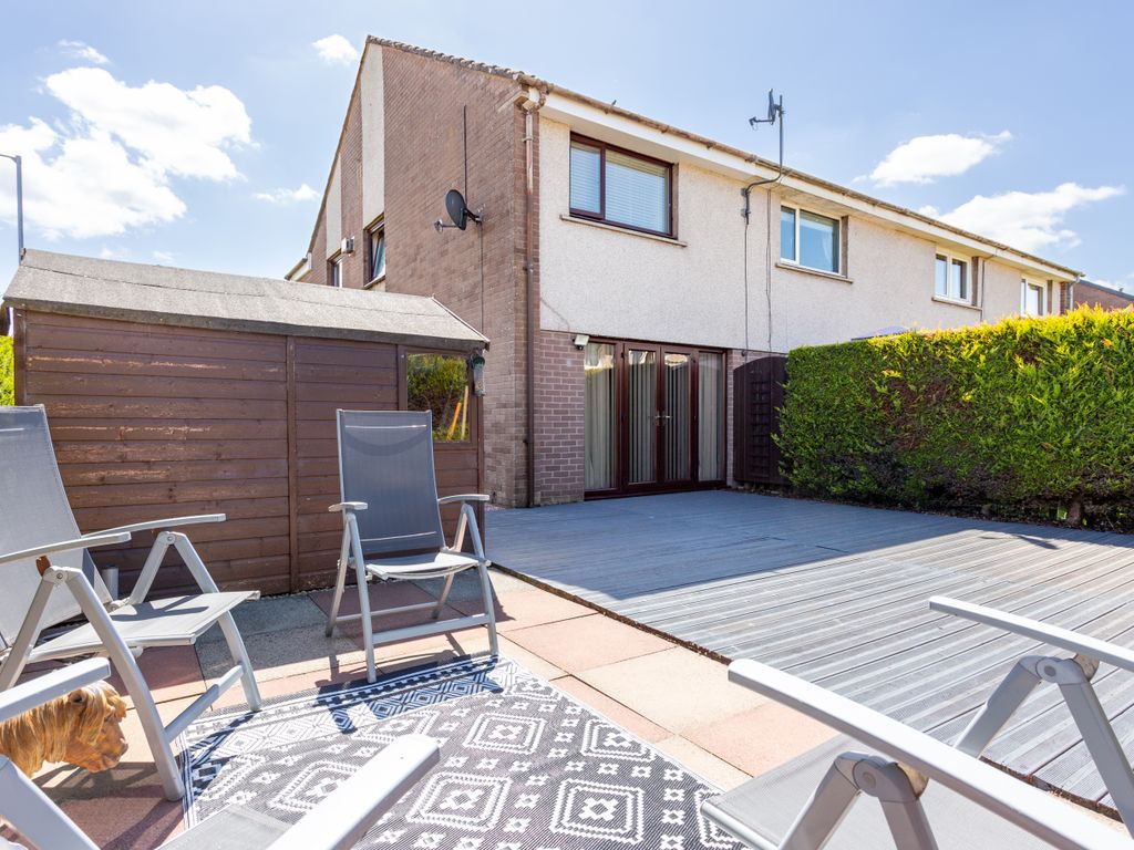 3 bed end terrace house for sale in Downs Place, Heathhall, Dumfries