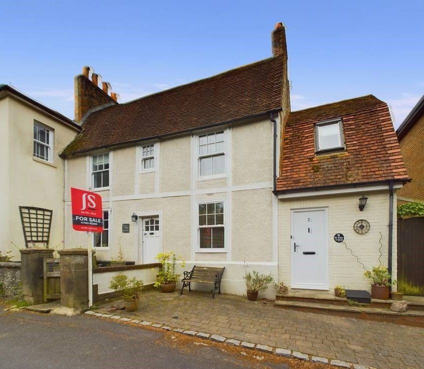 2 bed terraced house for sale in St Johns Cottage, Nepcote Lane, Findon Village, Worthing BN14