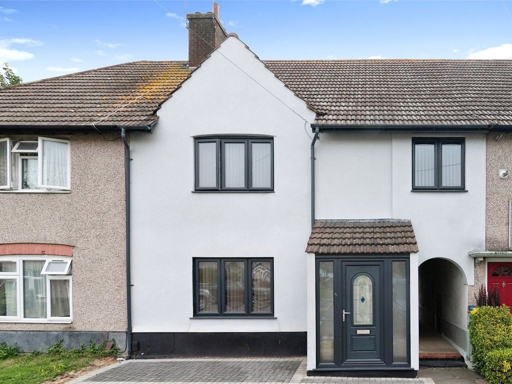3 bed terraced house for sale in Spencer Walk, Tilbury, Essex RM18, £