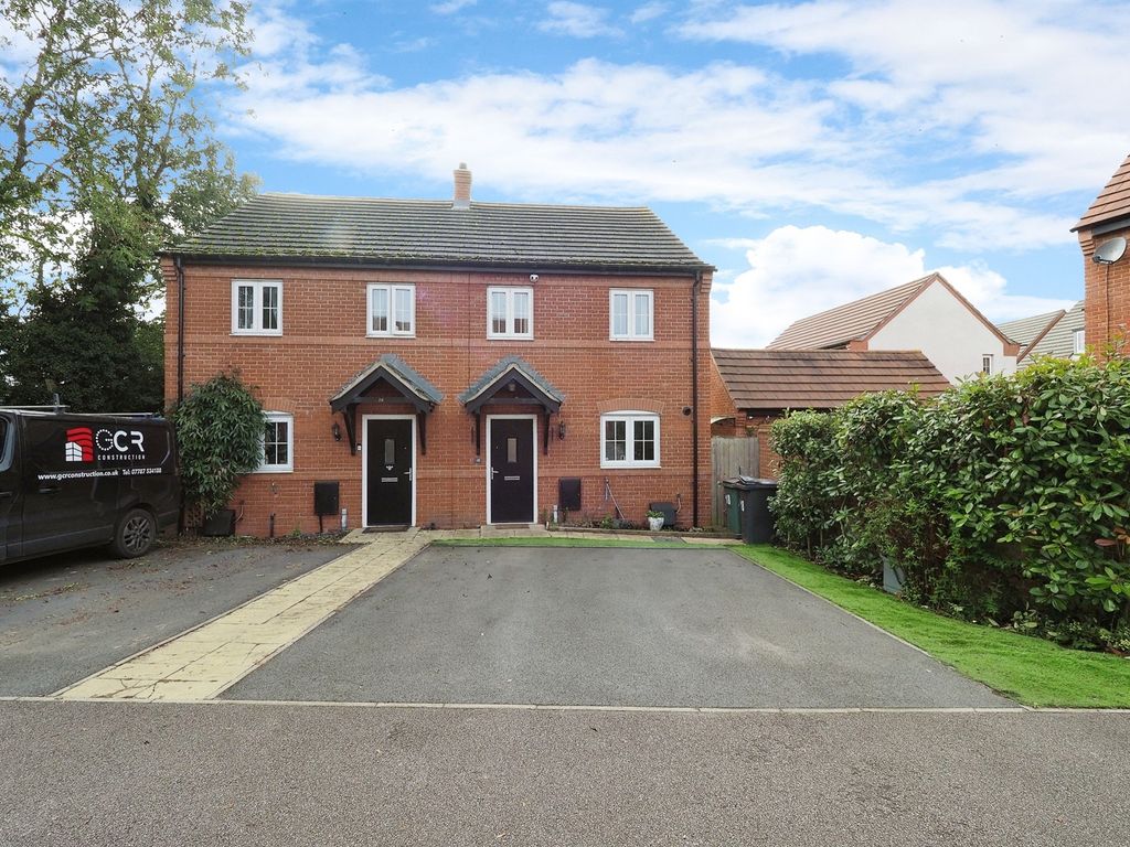 2 bed semidetached house for sale in St Helens Lane, Appleby Magna