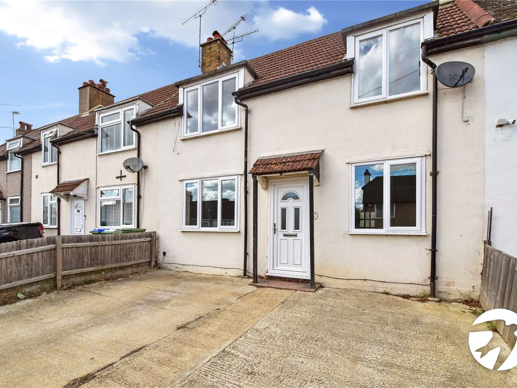 2 bed terraced house for sale in Crayford Way, Crayford, Kent DA1, £