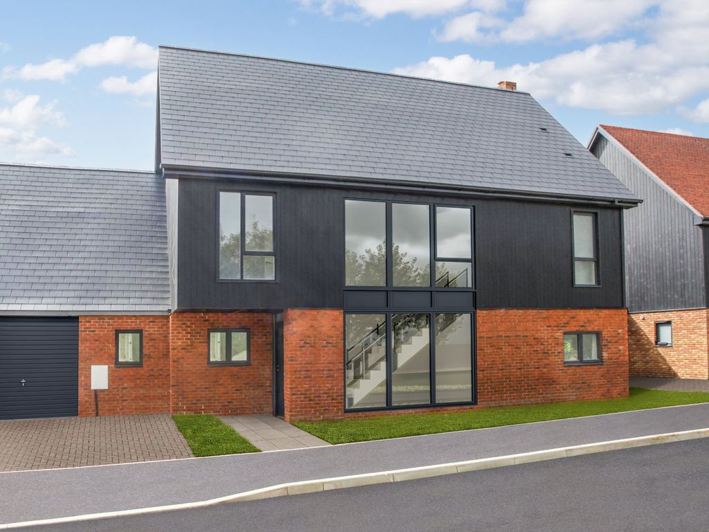 New home, 4 bed detached house for sale in Fernfield Lane, Hawkinge