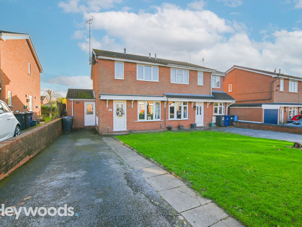 3 bed semidetached house for sale in Darsham Gardens, Westbury Park, Newcastle Under Lyme ST5
