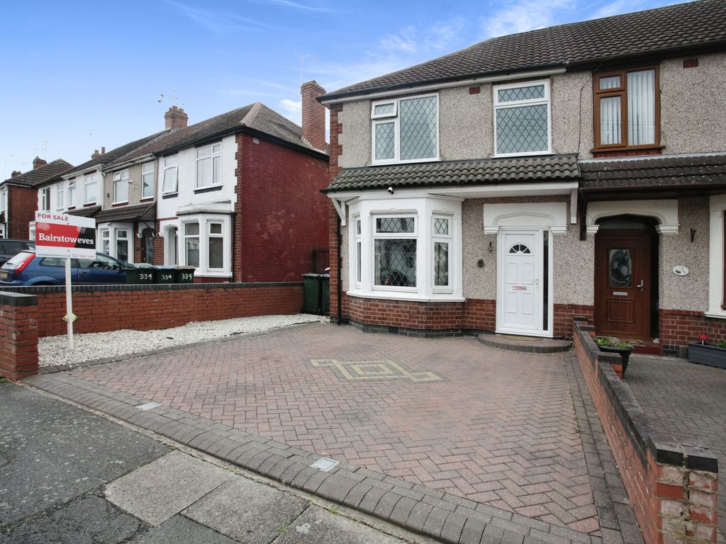 2 bed end terrace house for sale in Grangemouth Road, Radford, Coventry