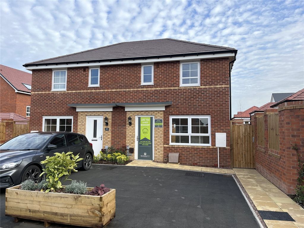 3 bed semidetached house for sale in Bligny Crescent, Bicton Heath