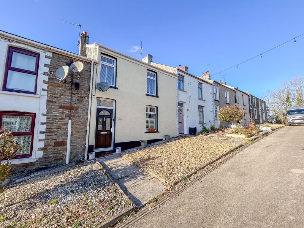 3 bed terraced house for sale in Tredegar Street, Rhiwderin NP10, £
