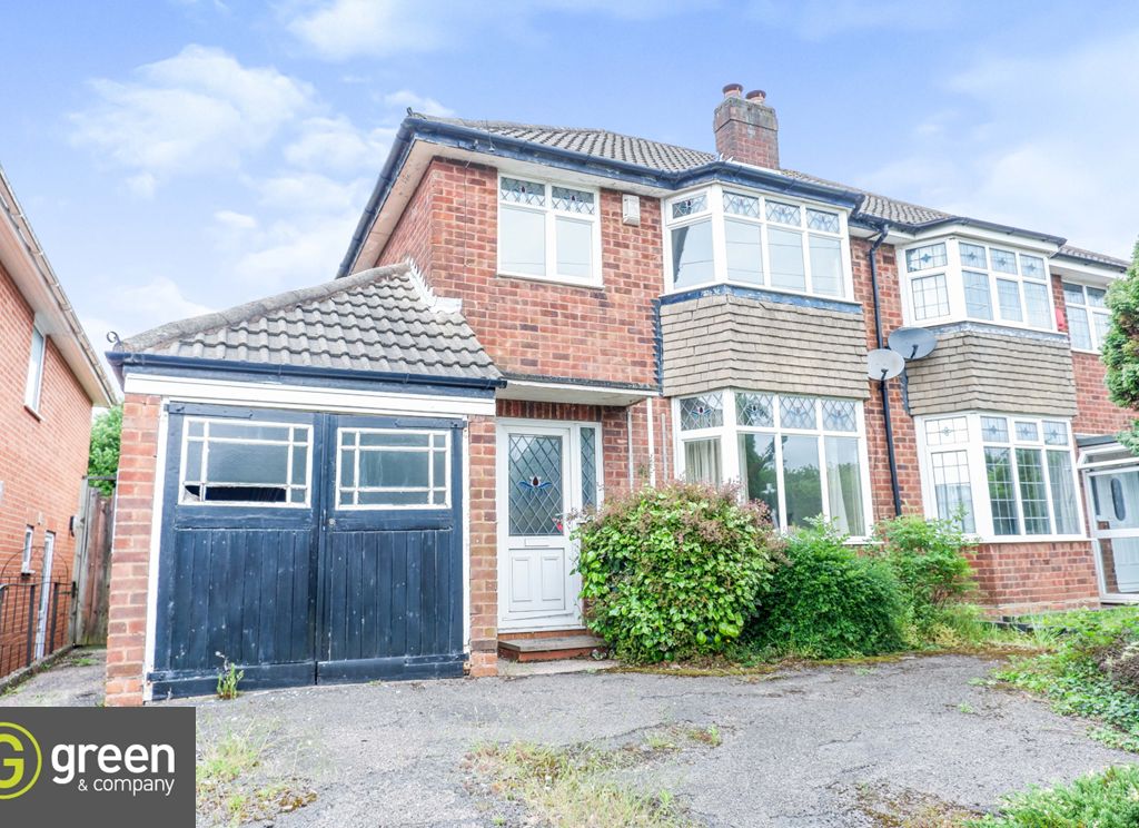3 bed semidetached house for sale in Darnel Hurst Road, Four Oaks