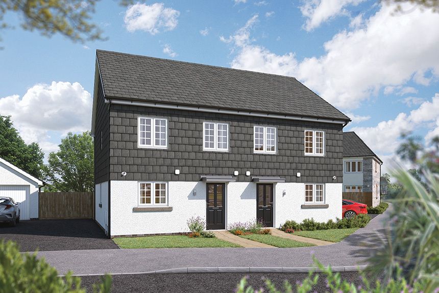New home, 3 bed semidetached house for sale in "The Rowan" at Green