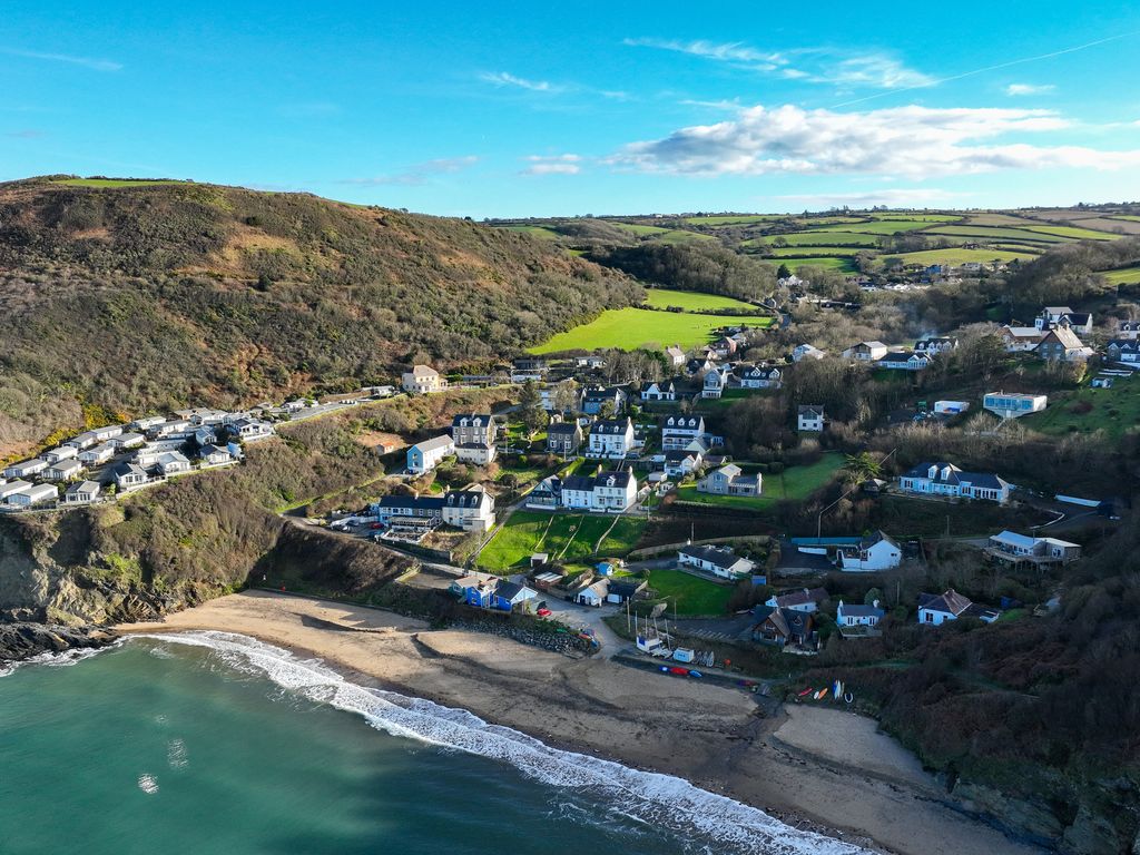 4 bed detached house for sale in Brynhaf, Tresaith, Cardigan