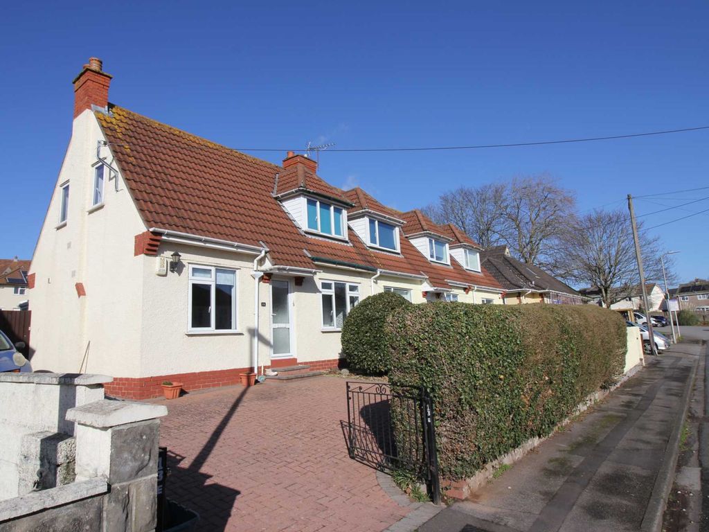 2 bed semidetached house for sale in Hill Road East, Worle, WestonSuperMare BS22, £275,000