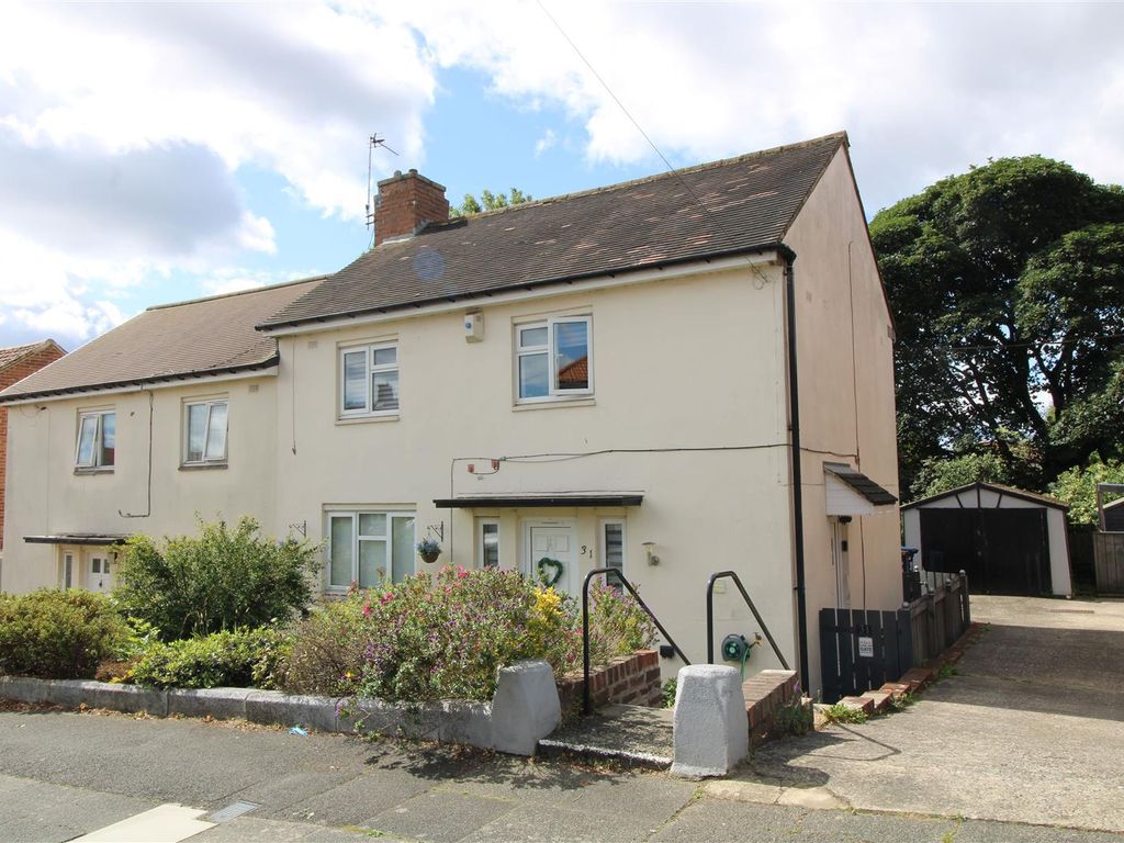 3 bed semidetached house for sale in Ravenshill Road, West Denton, Newcastle Upon Tyne NE5, £