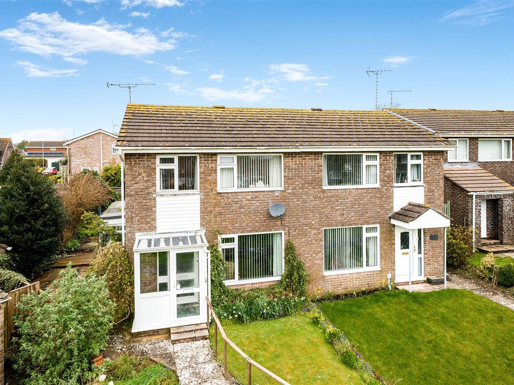 3 bed semidetached house for sale in Rampart Walk, Dorchester DT1, £