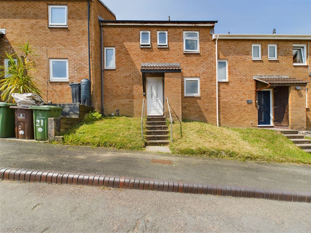 3 bed terraced house for sale in Bourne Close, Deer Park, Plymouth PL3