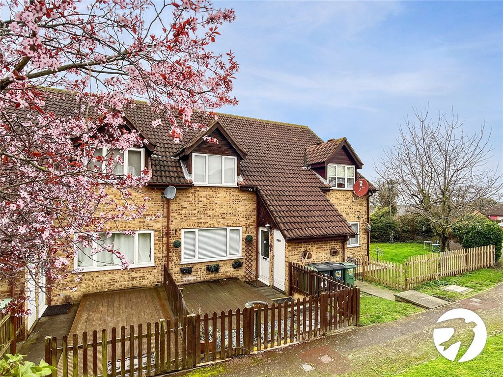 1 bed terraced house for sale in Knights Manor Way, Dartford, Kent DA1