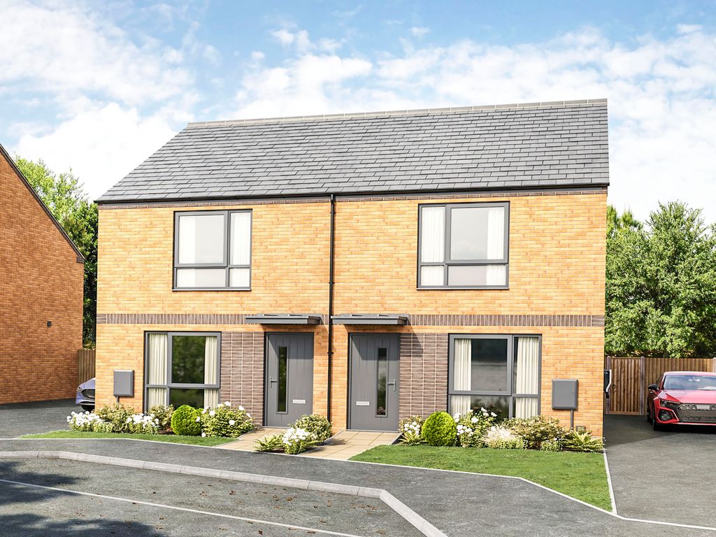 New home, 2 bed semidetached house for sale in Tresham Grove, Wellingborough NN8, £98,000 Zoopla