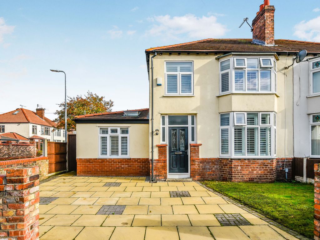 3 bed semidetached house for sale in Manor Road, Crosby, Liverpool