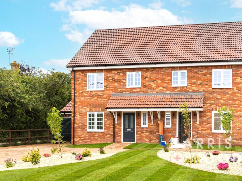 New home, 3 bed semidetached house for sale in Harwich Road, Wix