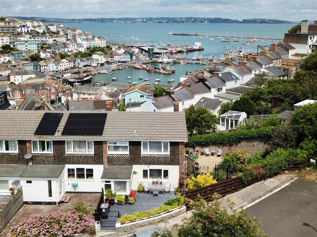 3 bed end terrace house for sale in Mount Road, Brixham TQ5, £450,000