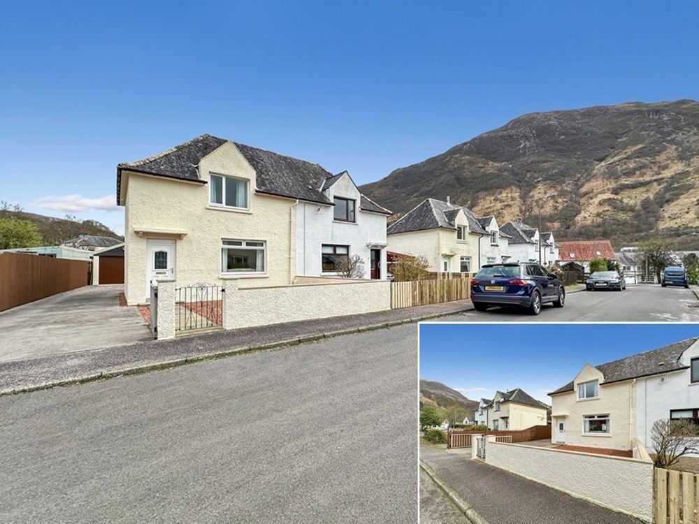 3 bed semidetached house for sale in Callart Road, Kinlochleven PH50, £175,000 Zoopla